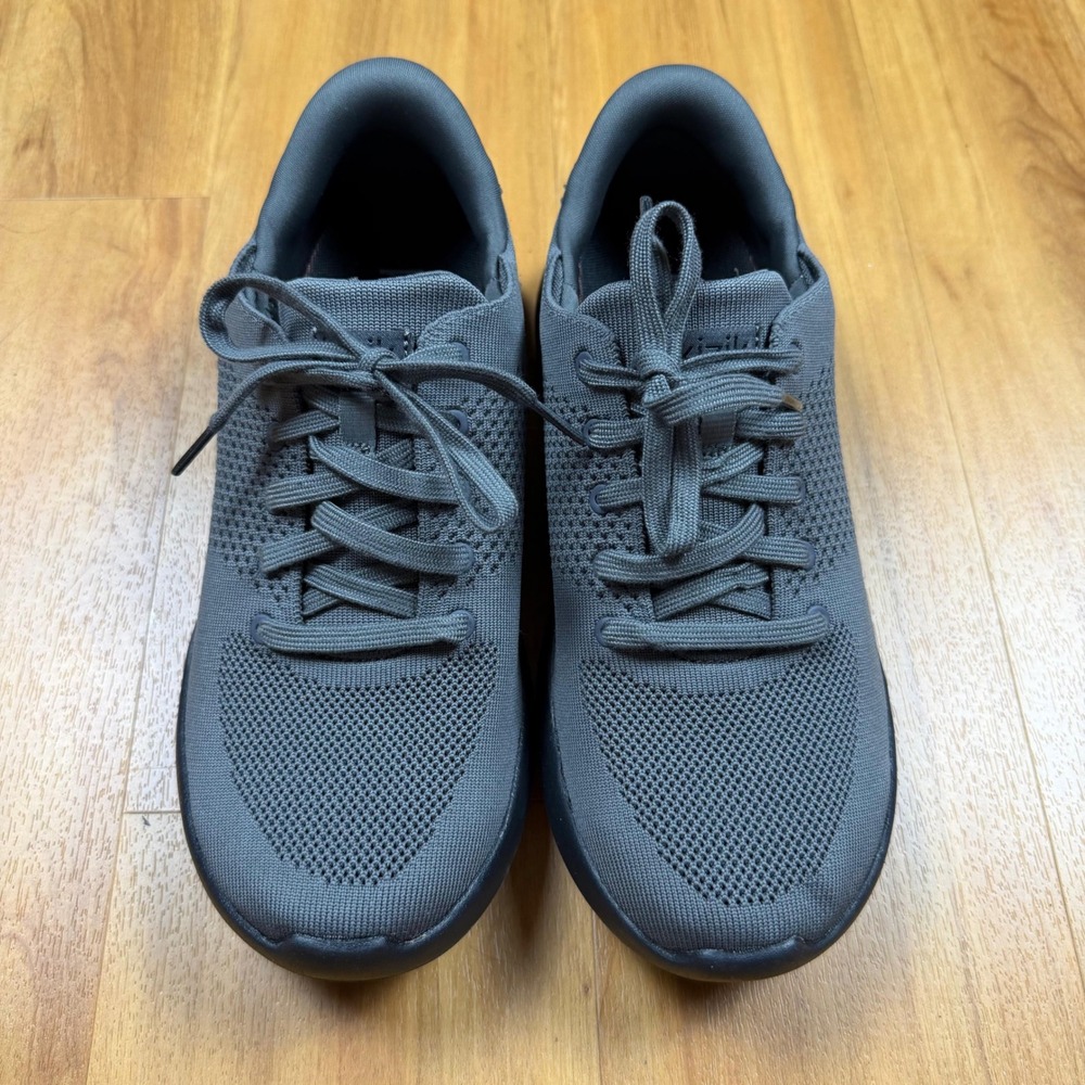 Kizik Lima Hands-Free Sneakers Storm Gray Mens 9, Womens 10.5 Wide DLIMGT05-2E